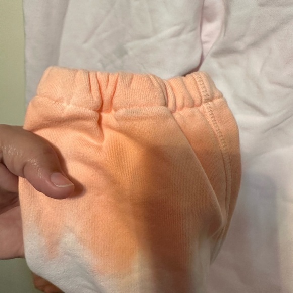 Vineyard Vines NWT Tie Dye Peach Jogger Sweatpants Size XS Preppy - Picture 5 of 6